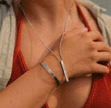 Kit colar e bracelete personalizado