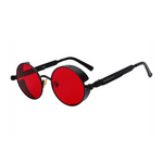 Óculos de sol vintage redondo