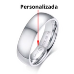 Aliança personalizada com nomes interno