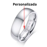 Aliança personalizada com nomes interno