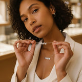 Colar com nome personalizado modelo Solange