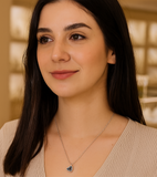 Colar coração momentos personalizado com foto + caixa