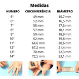 Aliança personalizada com nomes interno