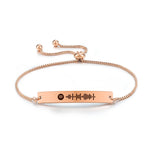 Pulseira baby  e adulto personalizada com nomes e spotify