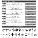 Colar moeda personalizado com foto + caixa