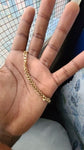 Pulseira cubana de aço inoxidável + caixa