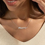 Colar com nome personalizado + caixa de presente