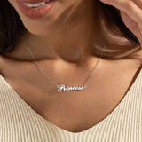 Colar com nome personalizado + caixa de presente